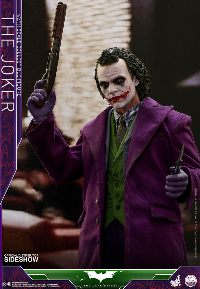 Load image into Gallery viewer, 1/4 scale - The Dark Knight - Joker - Exclusive Edition - MINT IN BOX
