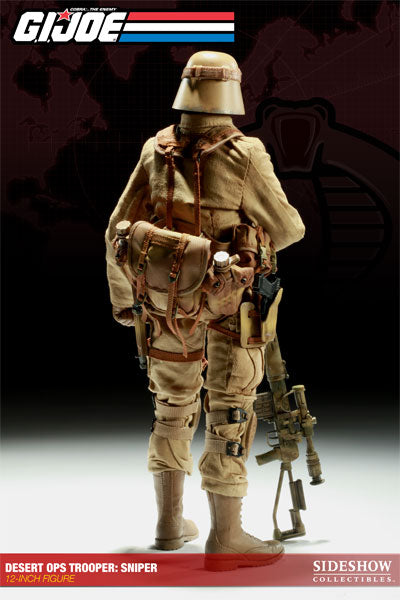 Load image into Gallery viewer, GI JOE - Cobra Desert Ops Trooper Sniper - MINT IN BOX
