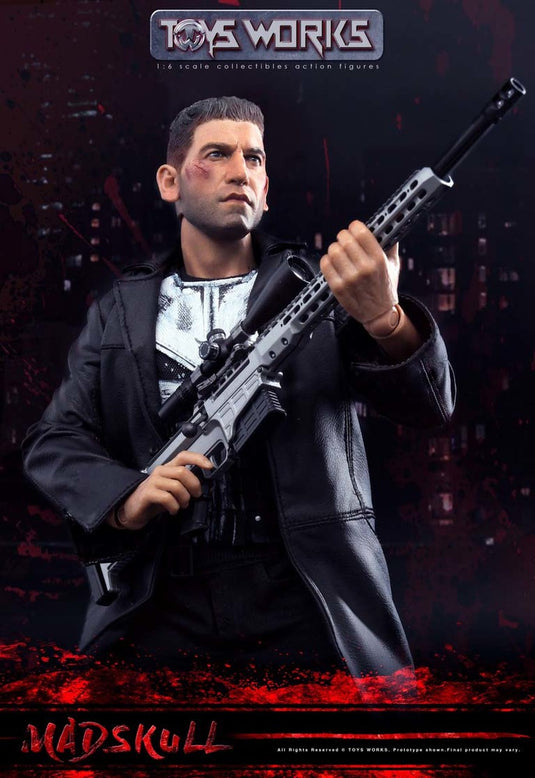 Mad Skull - Male Head Sculpt w/Jon Bernthal Likeness