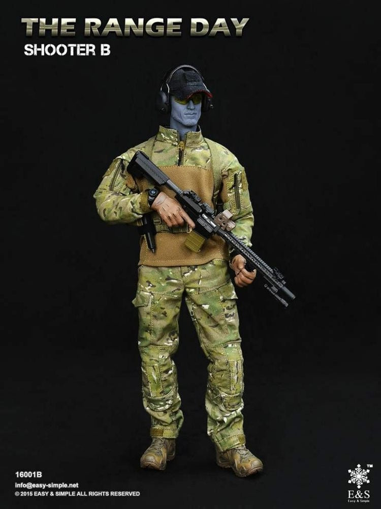 Load image into Gallery viewer, The Range Day Shooter - Black &amp; Red Cap
