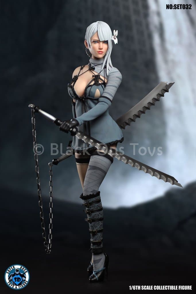 Load image into Gallery viewer, Kainé - Grey &amp; Tan Stocking Set
