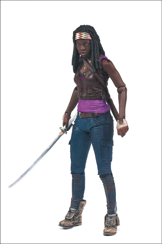 5 INCH SCALE - TWD - Michonne w/Survival Gear Set