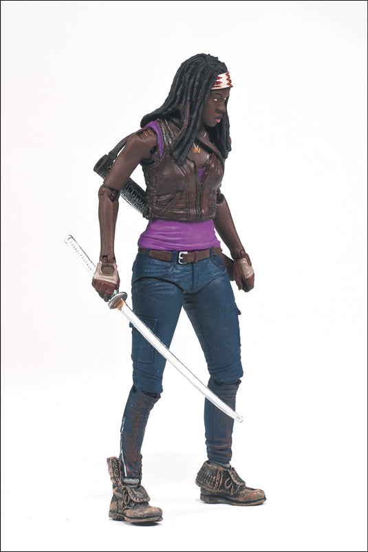 5 INCH SCALE - TWD - Michonne w/Survival Gear Set