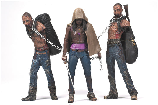 5 INCH SCALE - TWD - Michonne w/Survival Gear Set