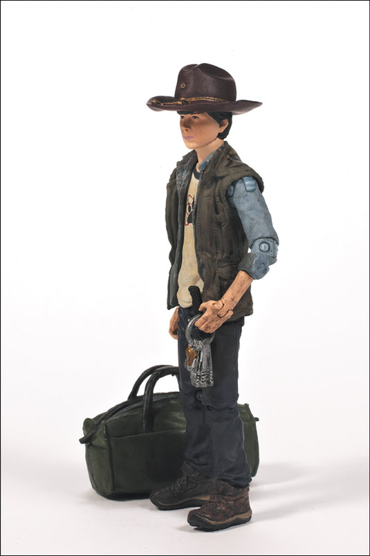 5 INCH SCALE - TWD - Carl Grimes w/Survival Gear Set