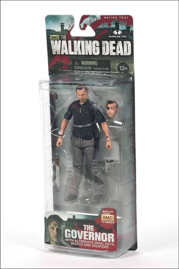 Load image into Gallery viewer, 5 INCH SCALE - TWD - The Governor w/Survival Gear Set

