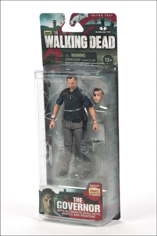 5 INCH SCALE - TWD - The Governor w/Survival Gear Set