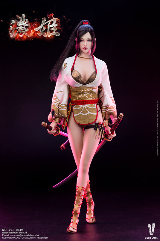 Ancient Japanese Heroine - Gold Like Bikini Set